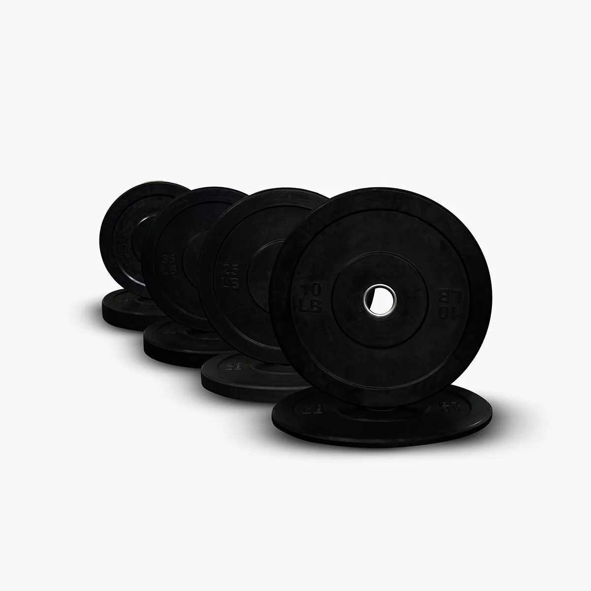 Standard Black Bumper Plates - Image 10