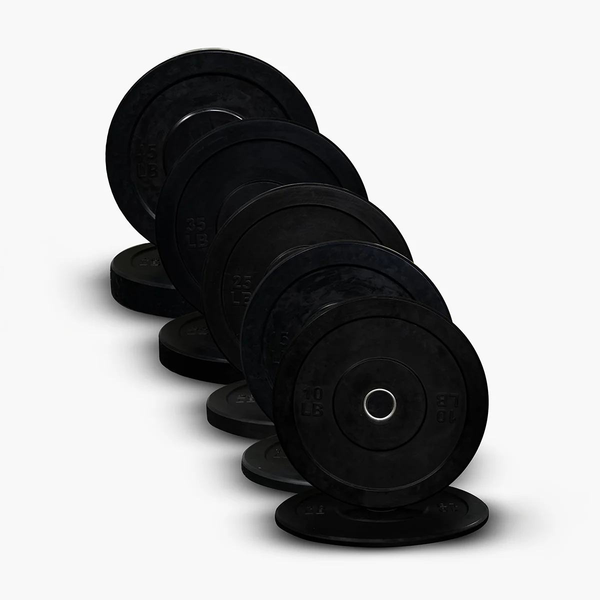 Standard Black Bumper Plates - Image 3