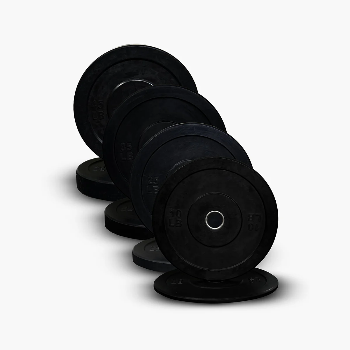 Standard Black Bumper Plates - Image 4