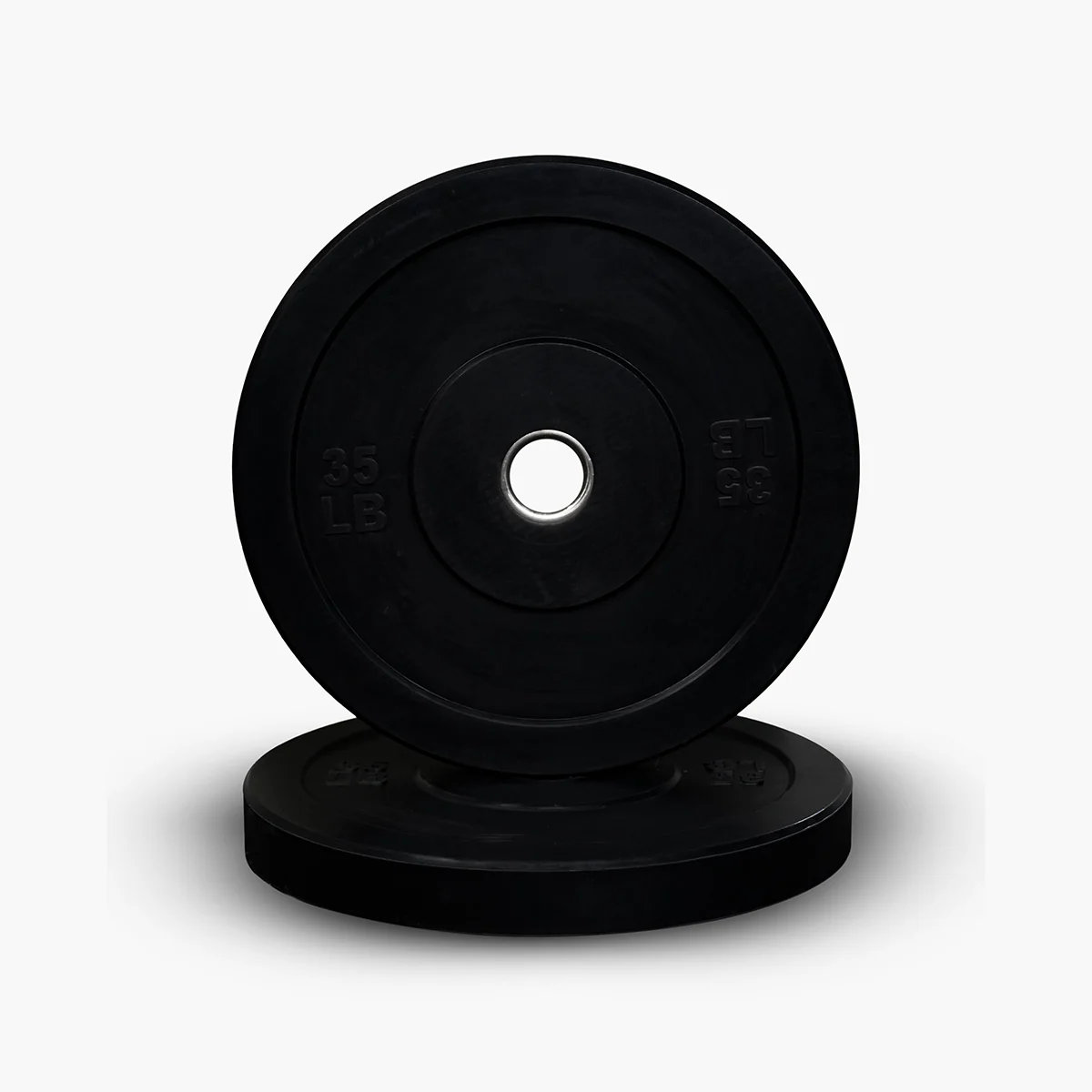 Standard Black Bumper Plates - Image 5