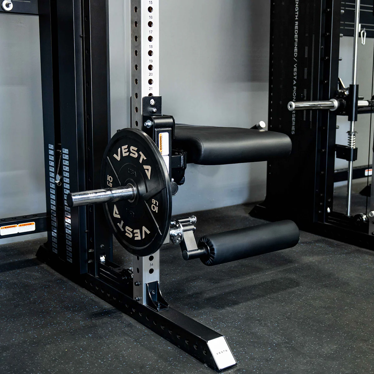 Rack Mounted Leg Curl and Leg Extension 3"x3" (BACKORDERED) - Image 2